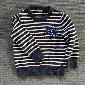 J.Crew Boy Cotton Monster Sweater Size 3